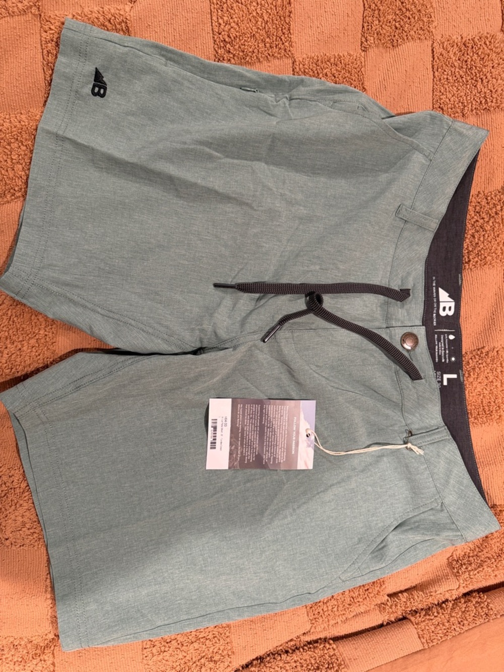 New Balance Women's Sage Green Athletic Shorts